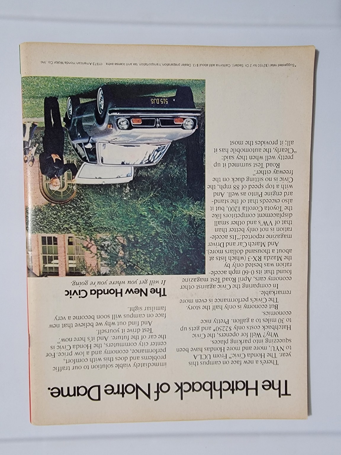 TIME Magazine – October 1, 1973 – “The Agnew Crisis” – Watergate Era – Land Boom