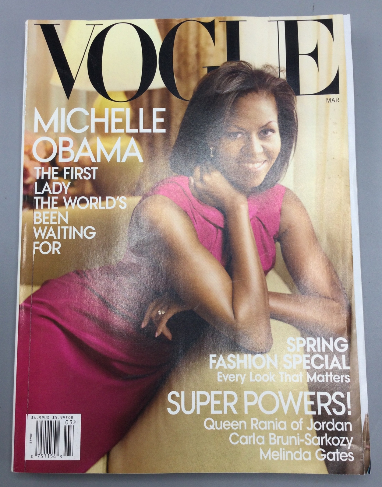 Michelle Obama – Vogue Magazine–March 2009