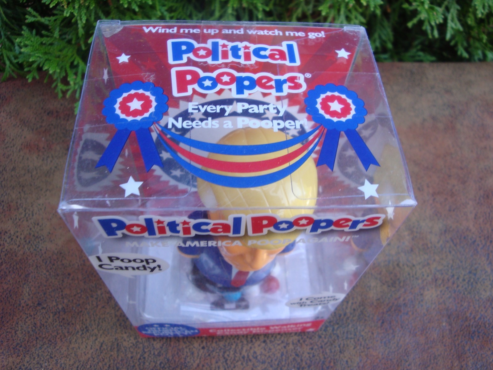 Political Poopers President Trump Collectible Walking Candy Dispenser (2019)
