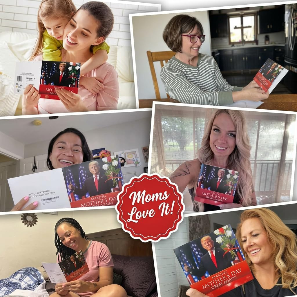 Talking Donald Trump Mother’S Day Card – Hear Trump’S Real Voice Deliver a Heart