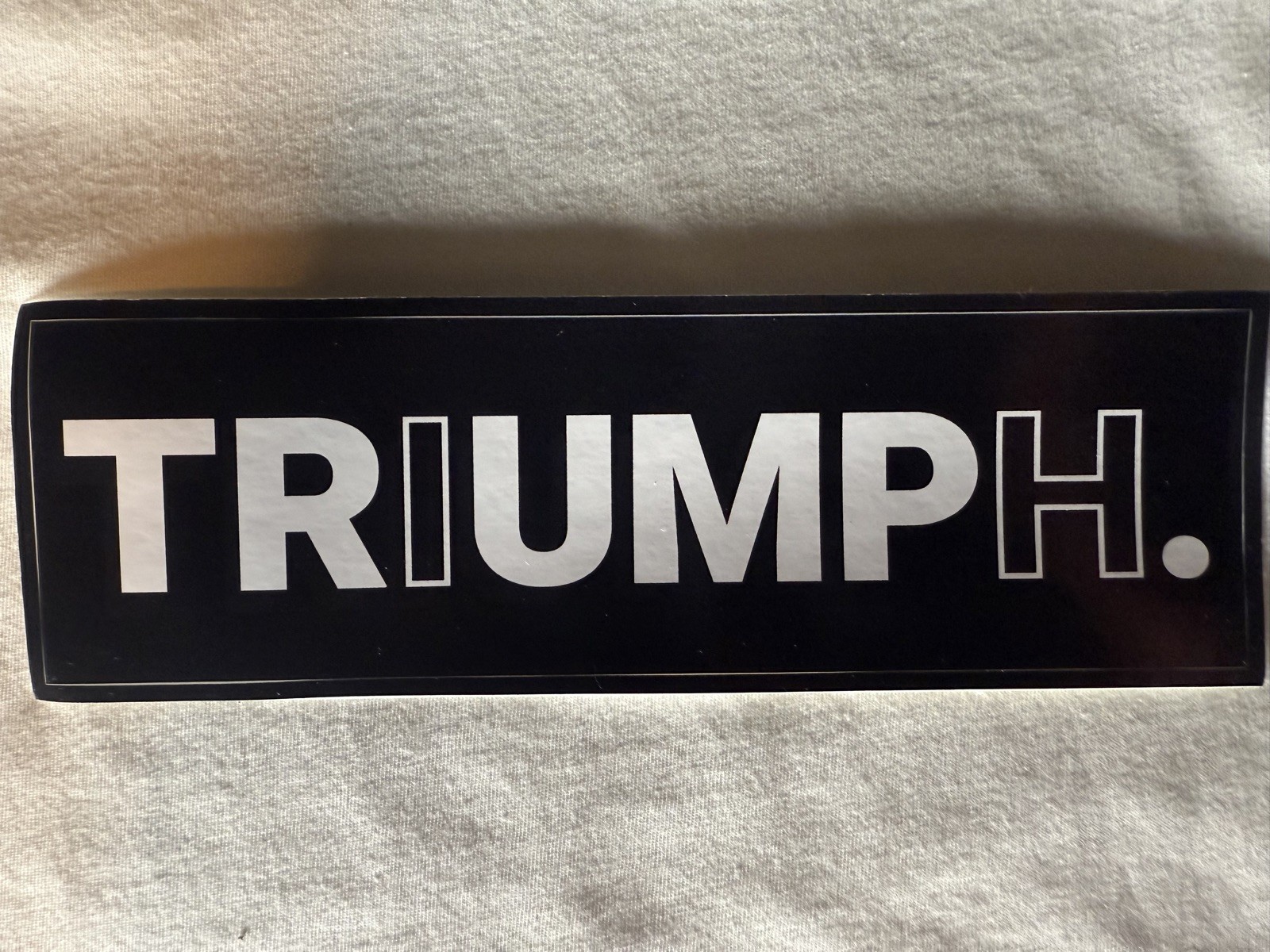 Triumph – Pro Trump Anti Biden Sticker. MAGA