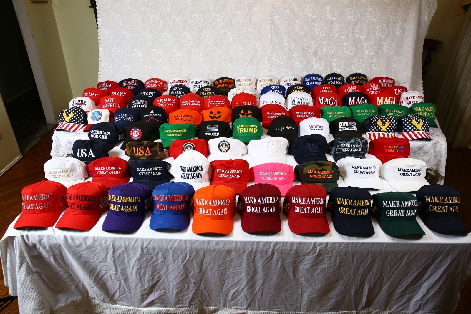 COMPLETE MAGA HAT COLLECTION DONALD TRUMP CALI FAME AUTHENTIC OFFICIAL 94 Styles