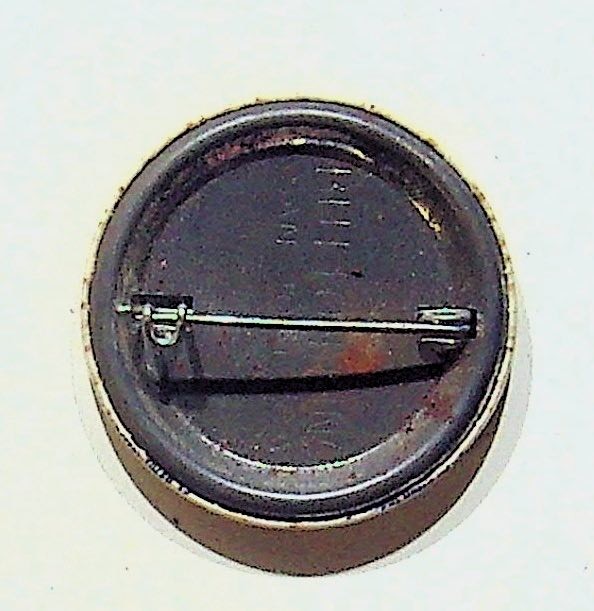 Vtg Political Campaign Button Non-Smoking Sections Yes on 5 Pinback