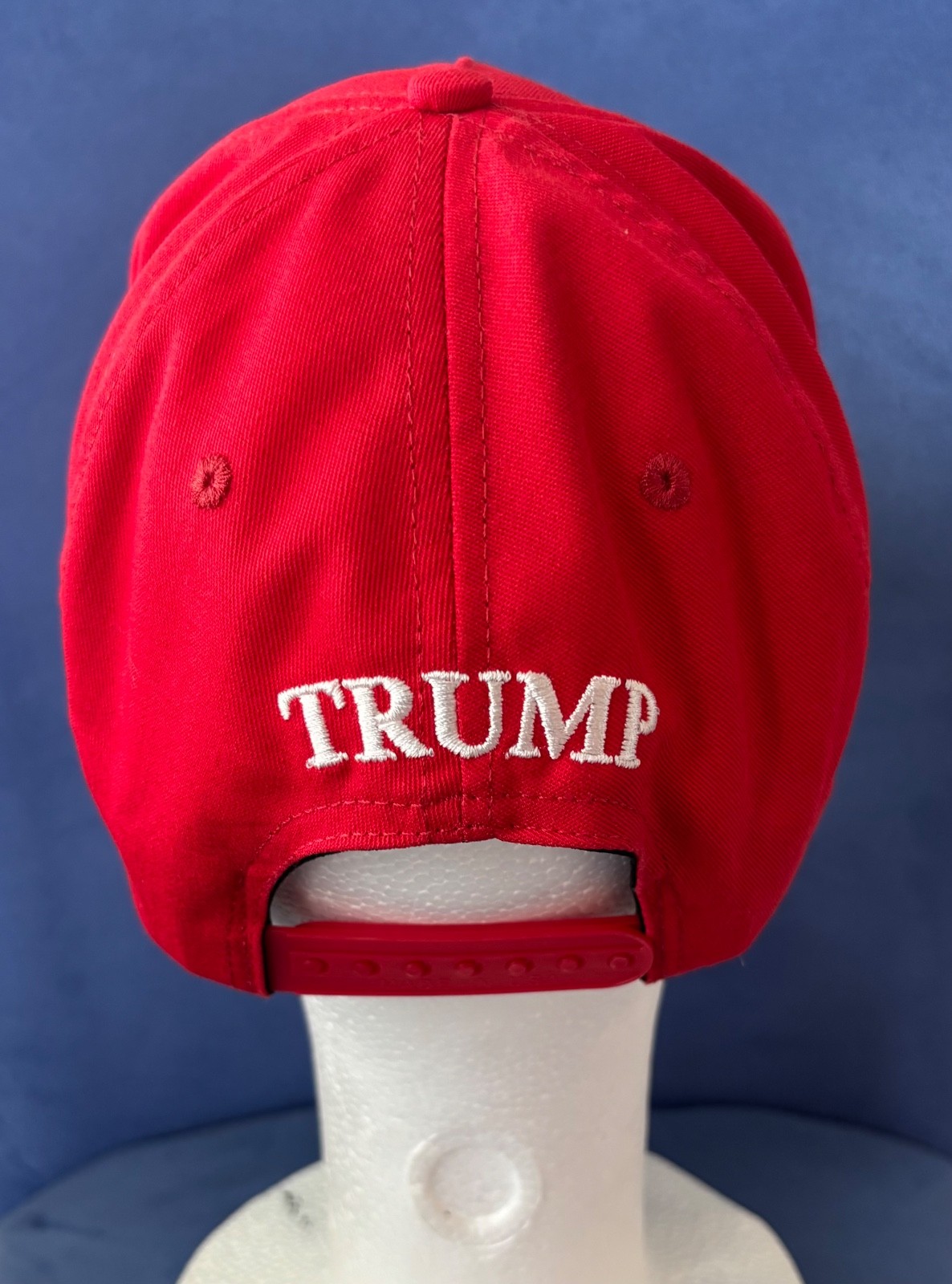 Official TRUMP Make America Great Again Red Snapback Hat Cali Fame 45-47 USA