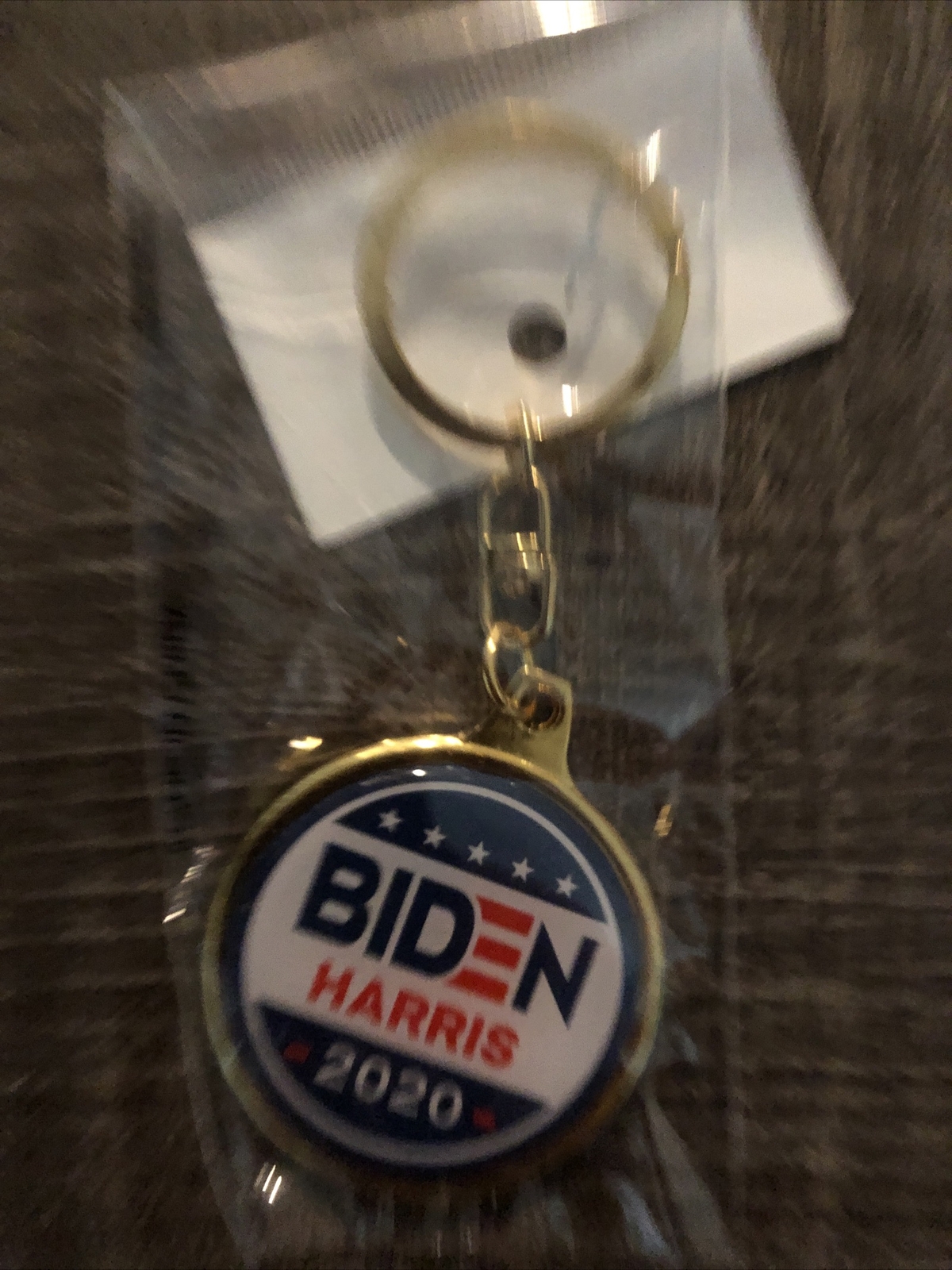 Key Chain Souvenir Joe Biden Presidential Inauguration Jan 20, 2021 Mirror Image
