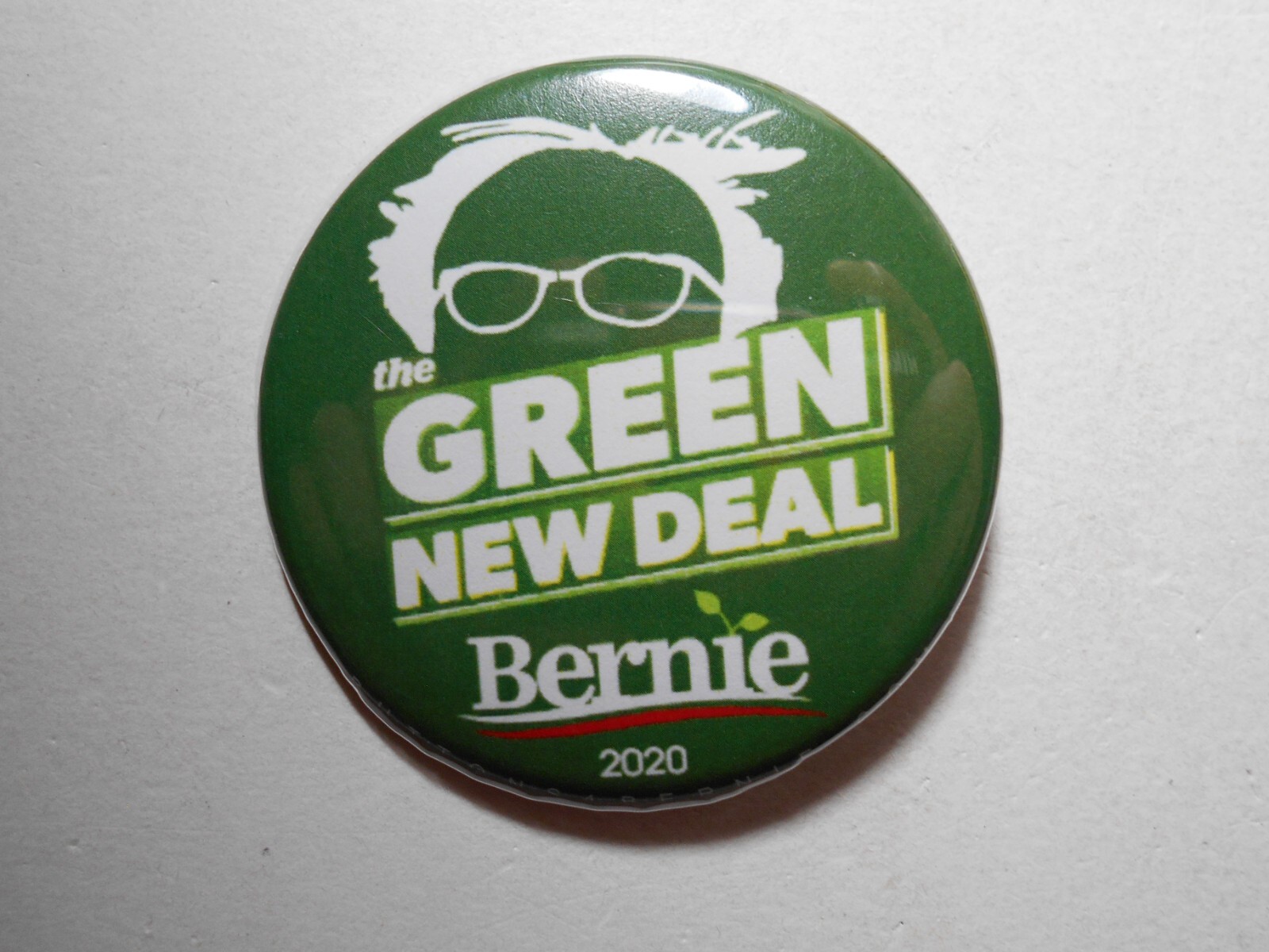 2-1/4″ 2020 Bernie Sanders for President – The Green New Deal