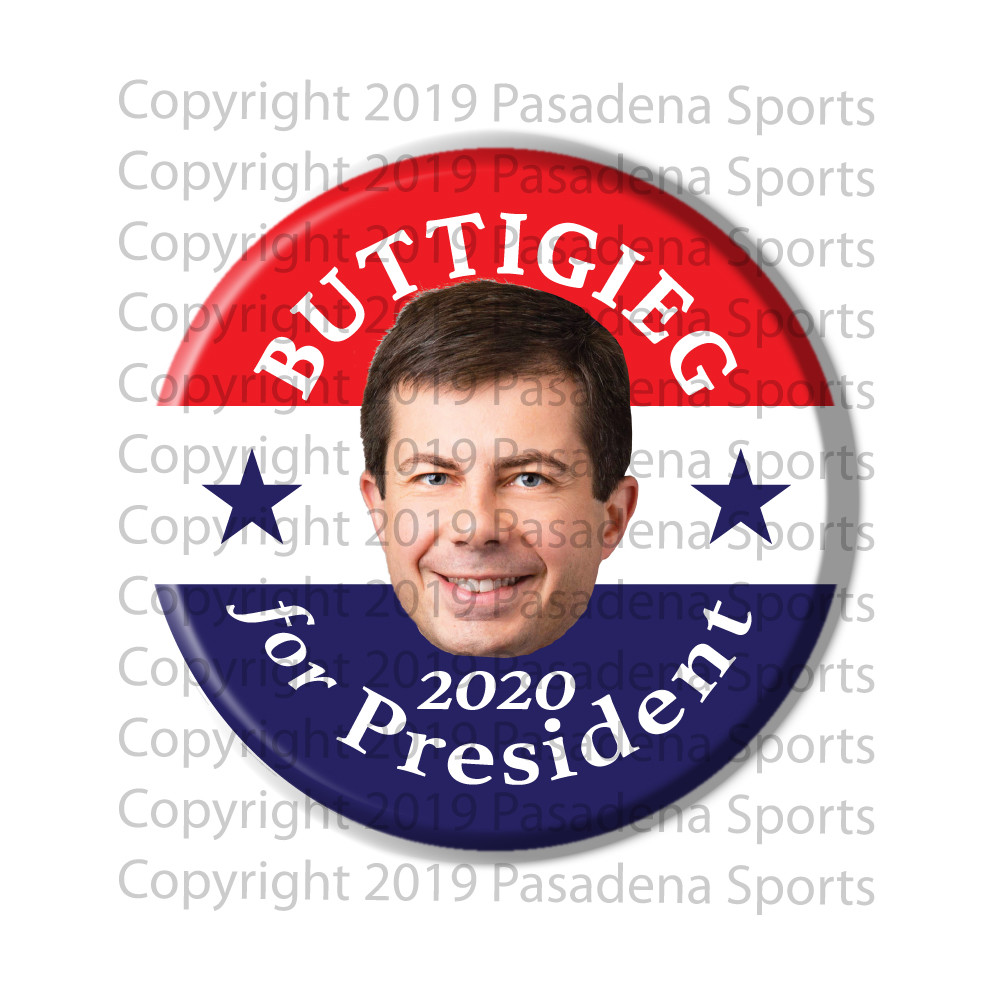 2020 PETE BUTTIGIEG FOR PRESIDENT 2.25″ CAMPAIGN BUTTON pbds made in AZ USA