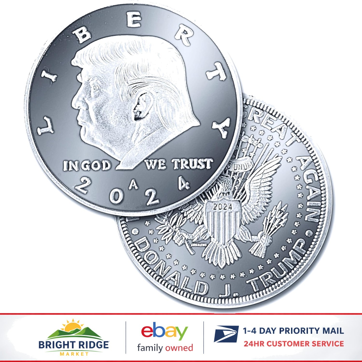 Limited Edition Coin for Trump Supporters, Great Gift for Political Enthusiasts