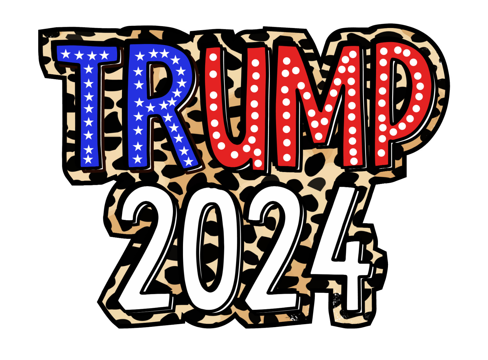 25PCS SET TRUMP 2024 STICKERS TAKE AMERICA BACK DONALD MAGA 2x3in