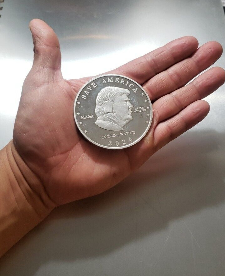 Donald Trump, MAGA, Commemorative Survivors Coin, 2.5″