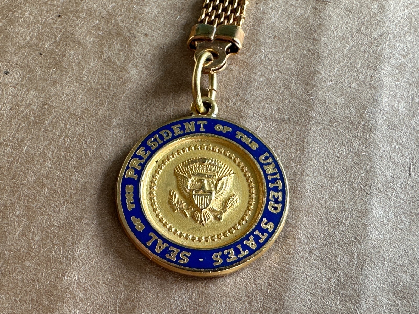 President Gerald Ford Presidential Seal Keyring