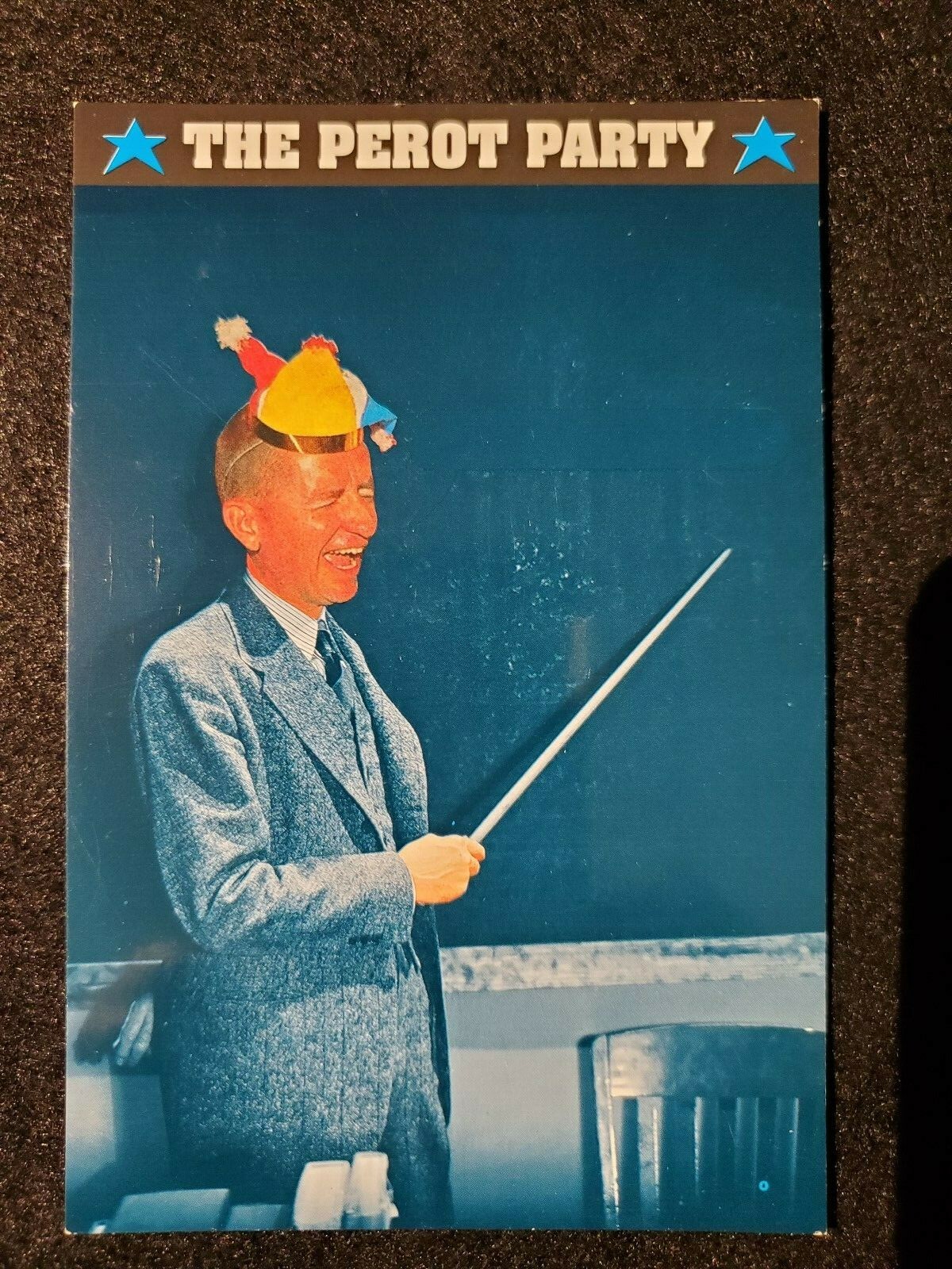 Ross Perot Postcard – Caricature – 1994 design by John Castaldo # 3212