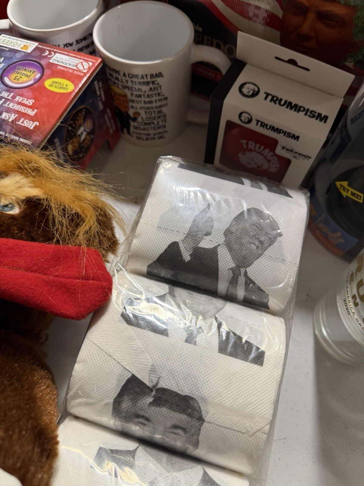 Large President Donald Trump Memorabilia and Novelty Lot Bundle 45-47 USA