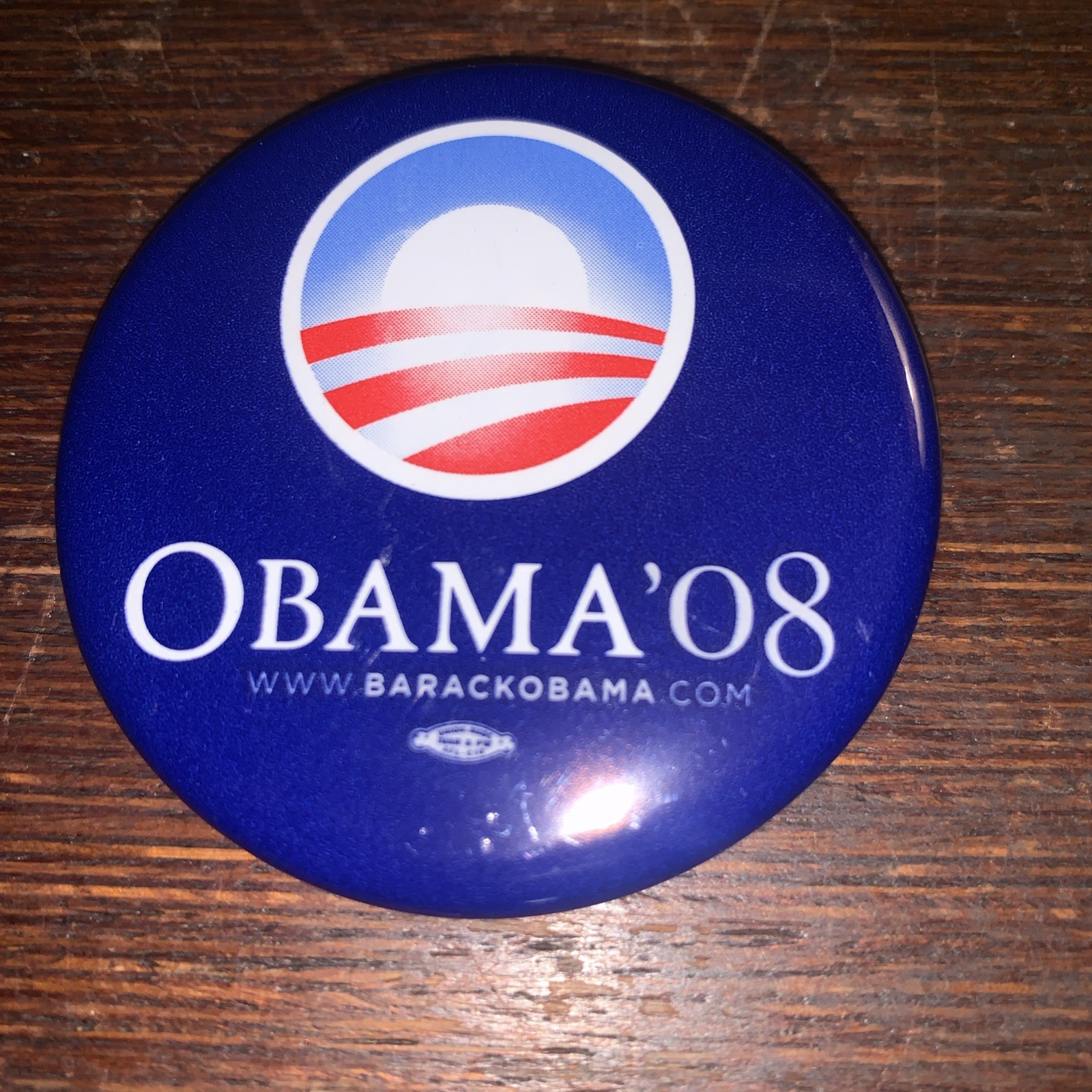2008 Obama Presidential 2.25 Inch Campaign Pinback Button