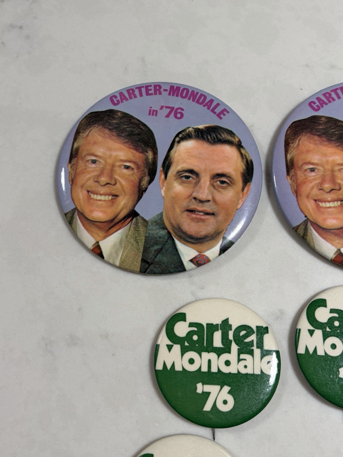 Jimmy Carter Campaign Buttons