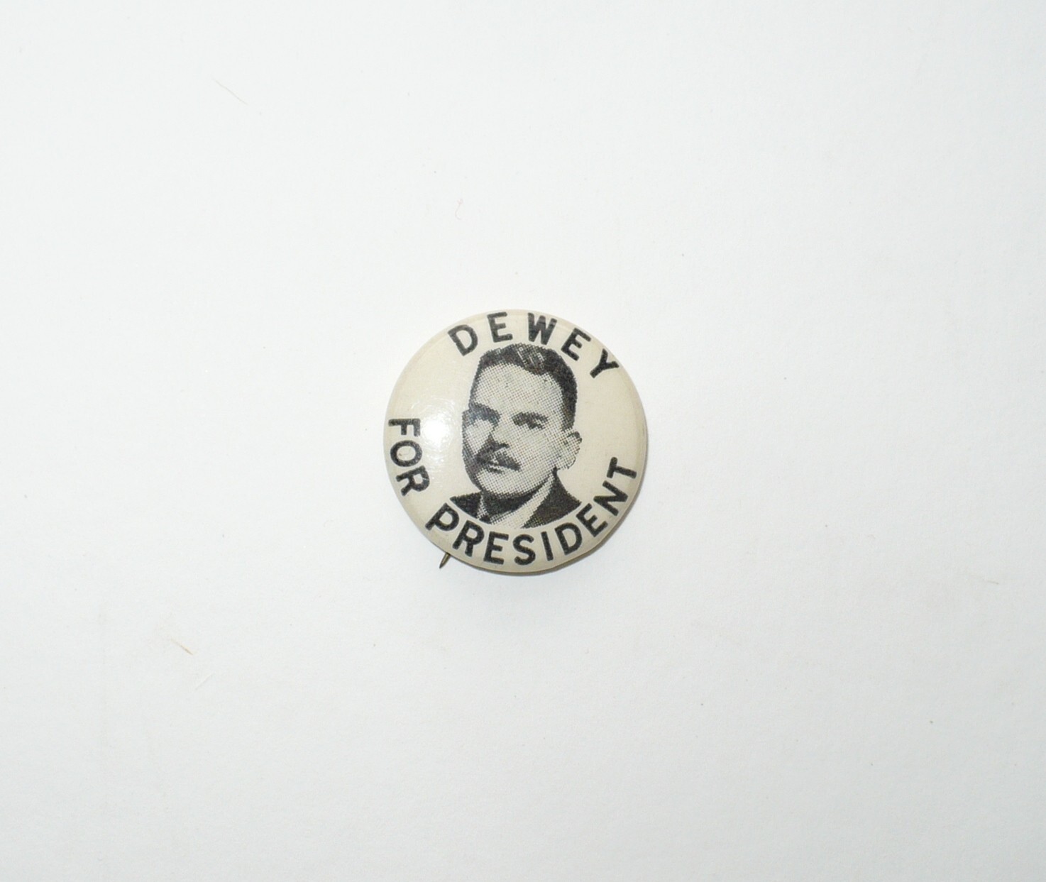 1948 THOMAS DEWEY FOR PRESIDENT CAMPAIGN PINBACK BUTTON