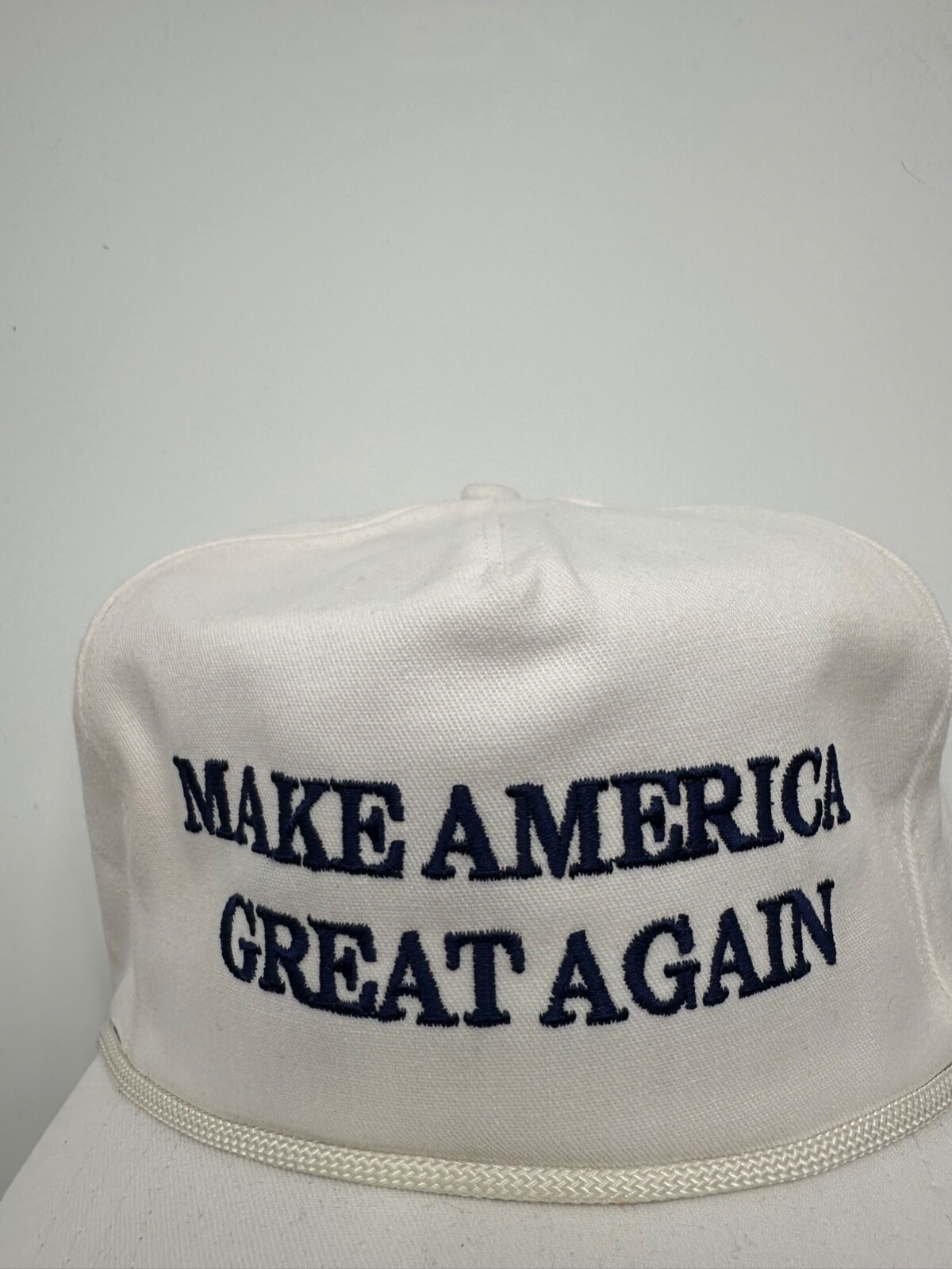 Official Make America Great Again Trump Cali Fame White Snapback Hat Cap