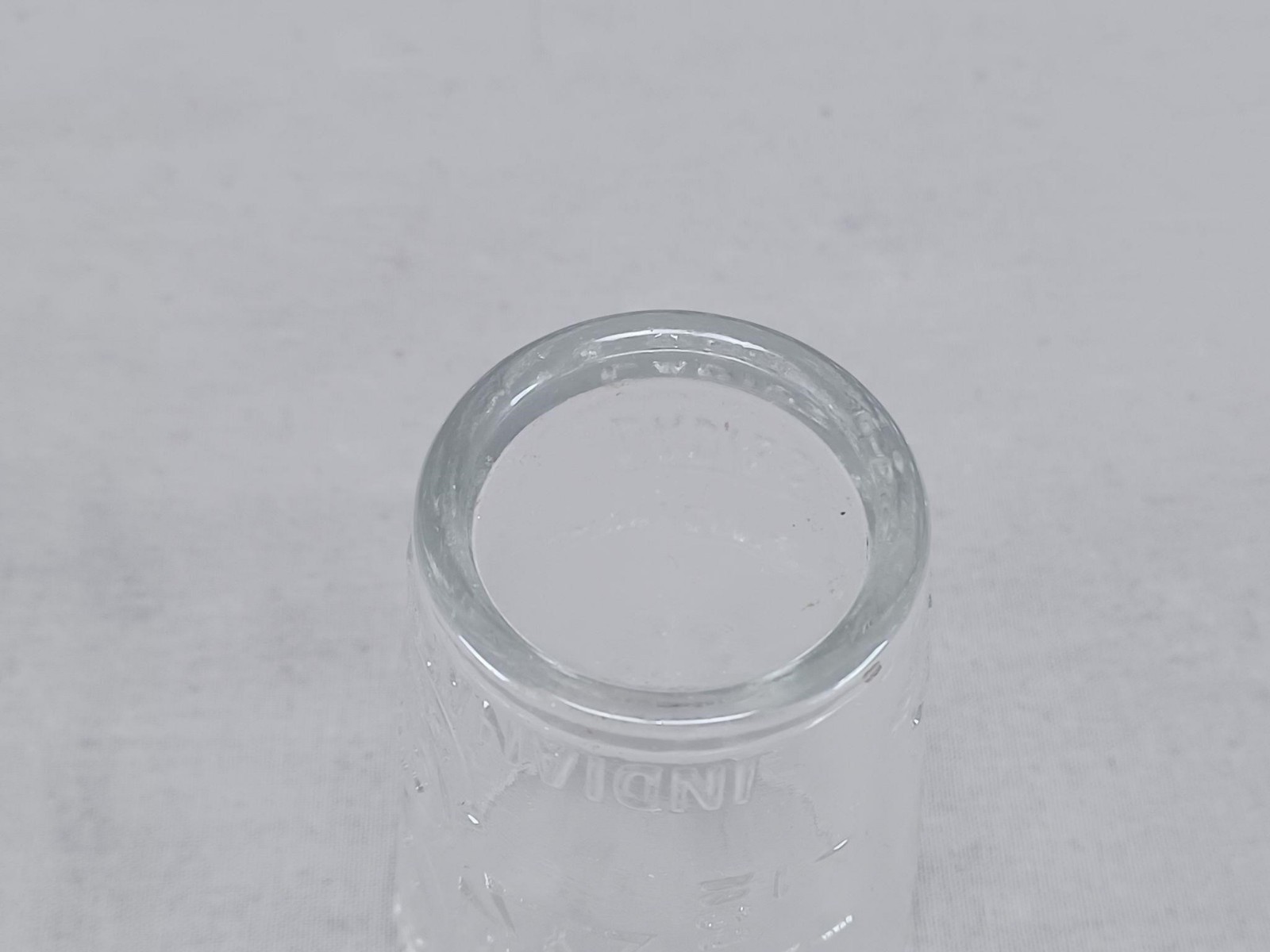 President Mckinley & Bryan Buggies Campaign Dose Glass Circa 1896