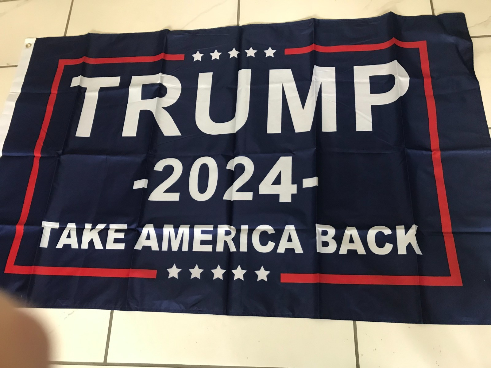 Trump for President 2024 Take America Back Flag 3X5 Foot with Grommet – A au5 bn
