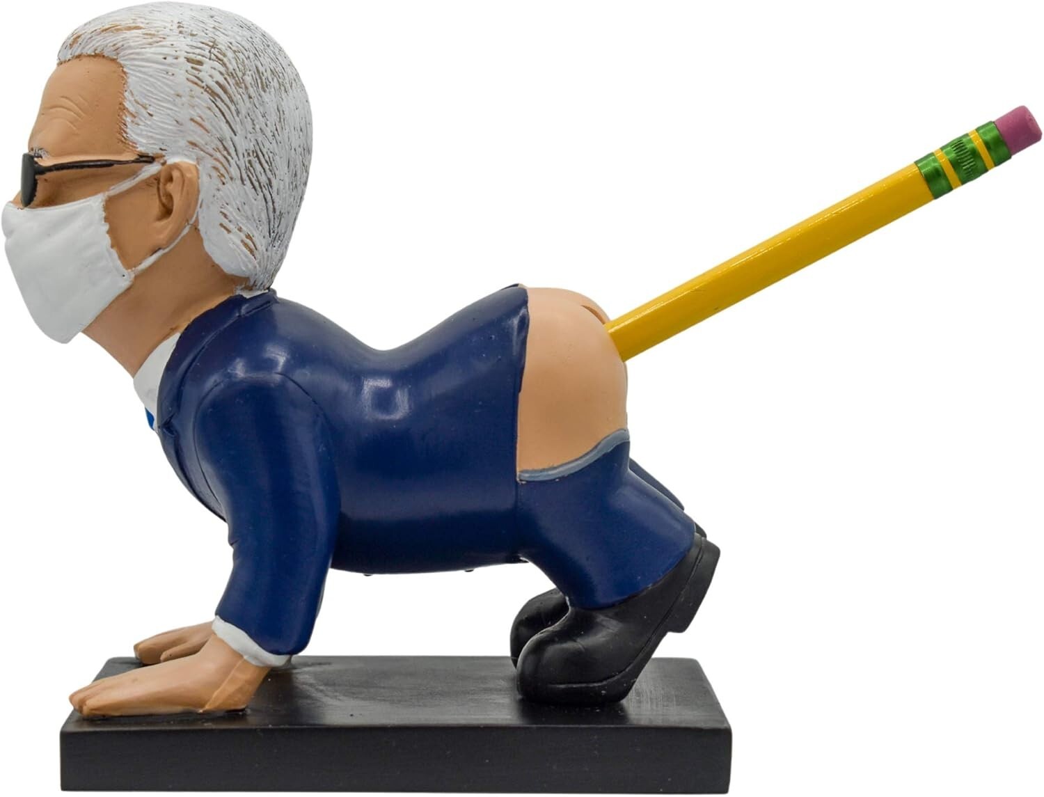 Delightful Biden Desk Accessory – Handcrafted Pen Holder for Political Fans