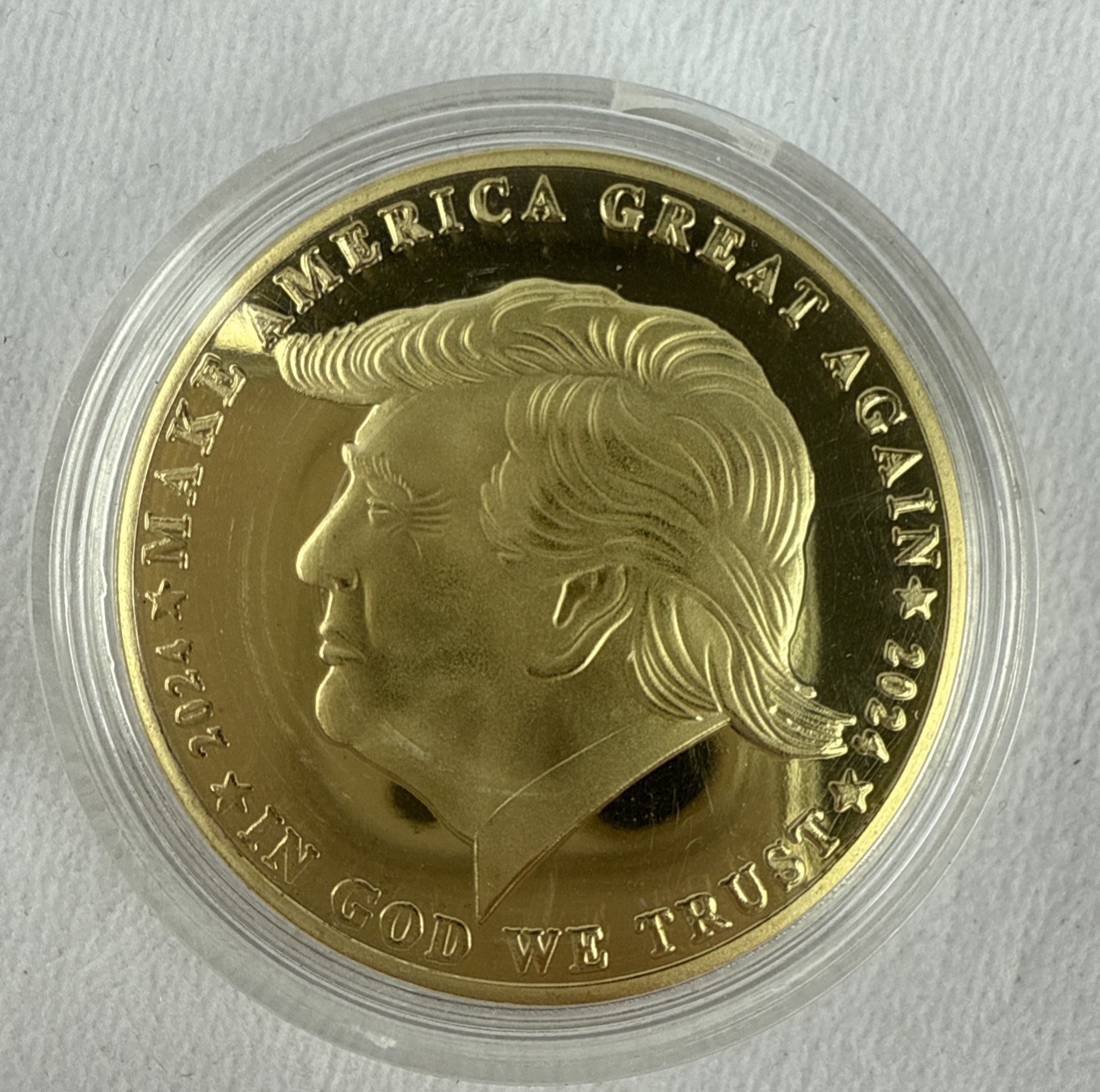 Donald J. Trump 2024 47th President US Commemorative Coin Save America MAGA
