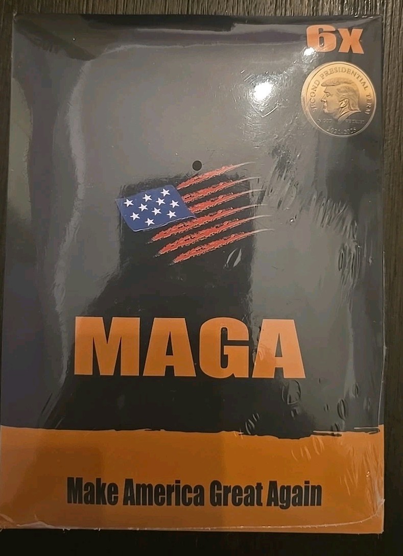6X Pack – Commemorative Donald Trump Coins 2025-2029 MAGA