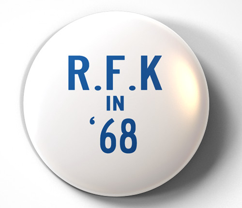 Robert F. Kennedy RFK 1968 Campaign – pin pinback button