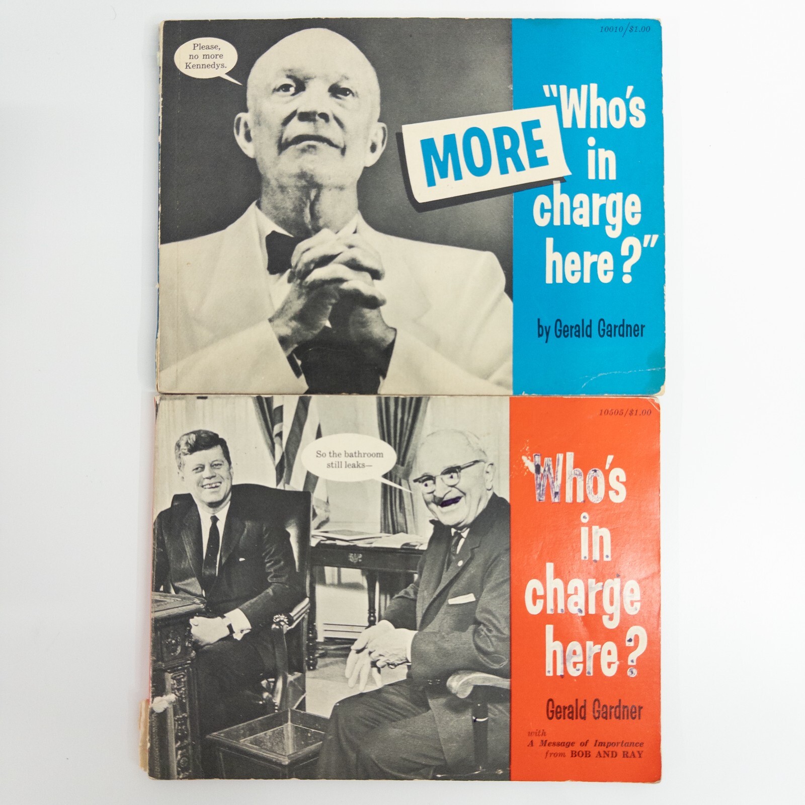 Vintage Who’s In Charge Here? by Gerald Gardner 1962 | Comedy | Pocket Books NY