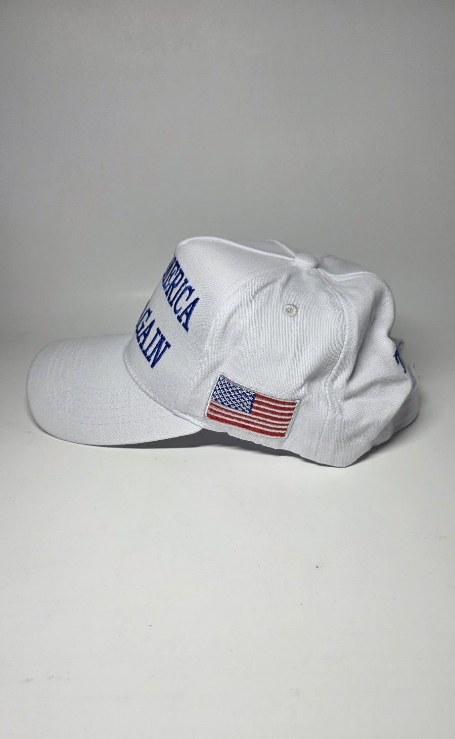 MAGA Donald Trump 45-47 Make America Great Again White Blue Baseball Hat