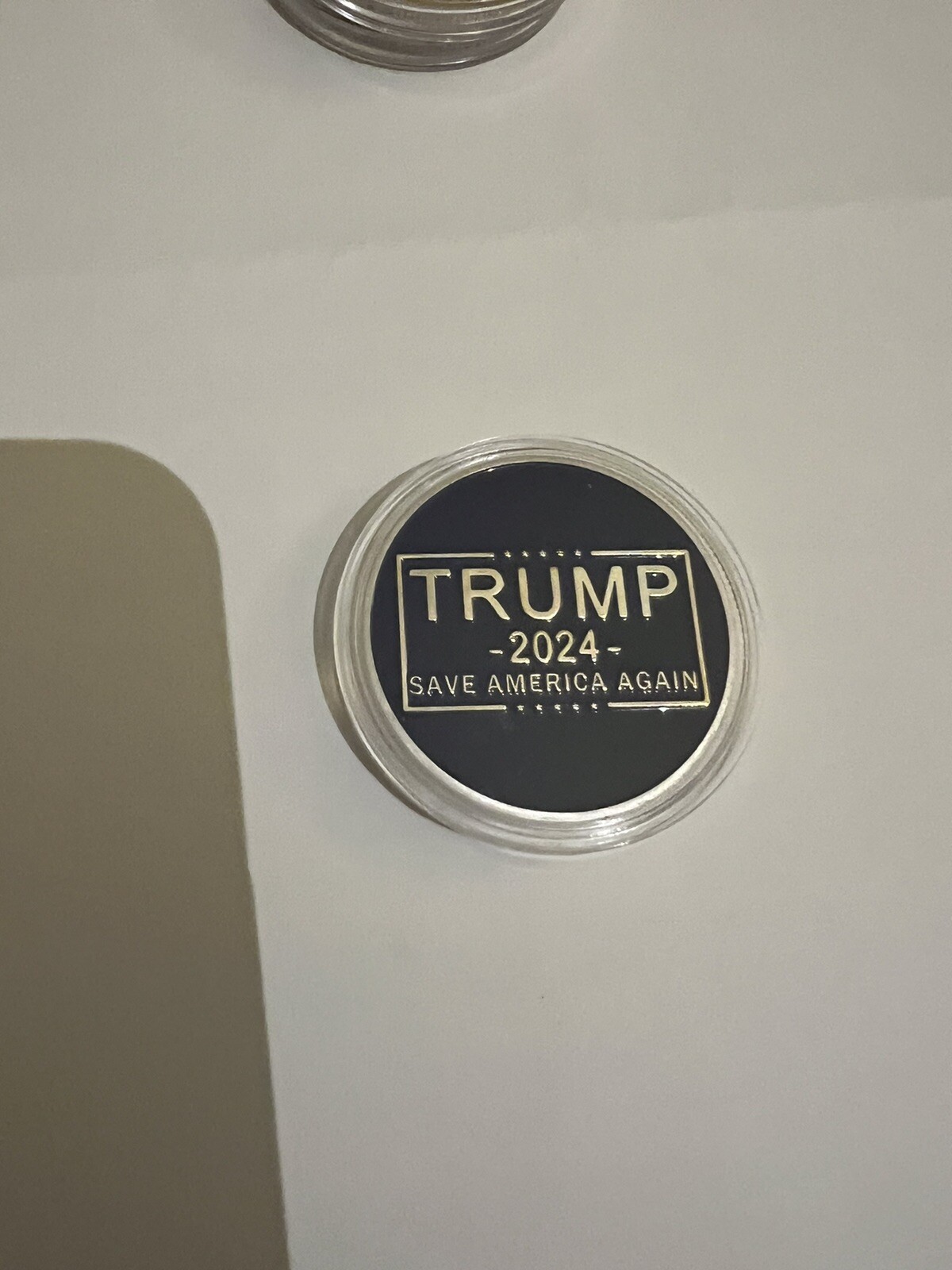 Donald J. Trump 2024 ~ Save America Again Commemorative Coin in Protective Case