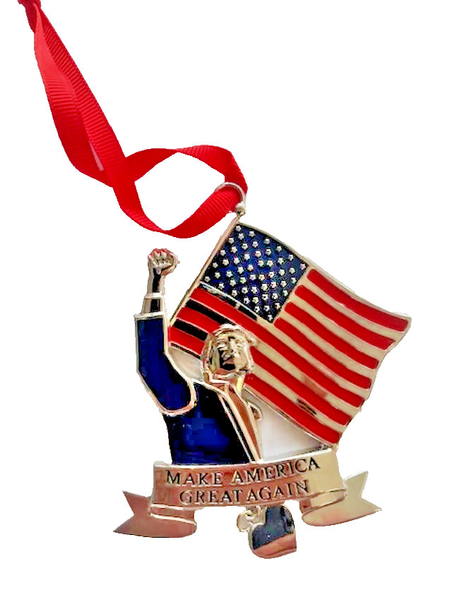 2024 Trump Ornament Make America Great Again MAGA Brand New USA Free Shipping