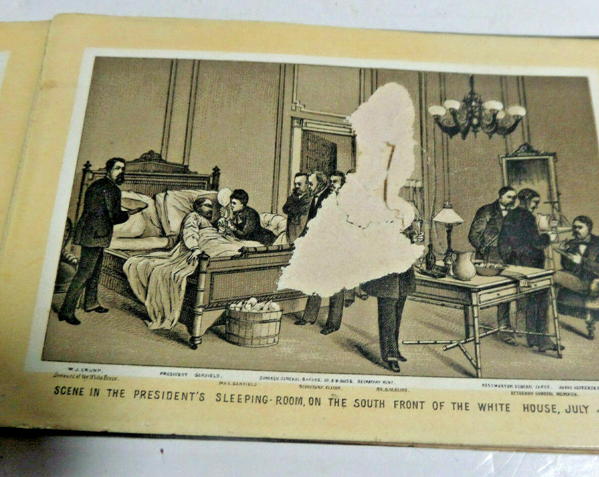 President Garfield album souvineir picture book 1881?