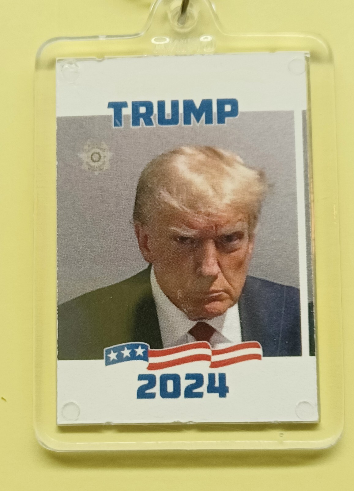 Make America Great Again Donald Trump MAGA Mugshot 2024 Tag Keychain 🇺🇸 2/$25