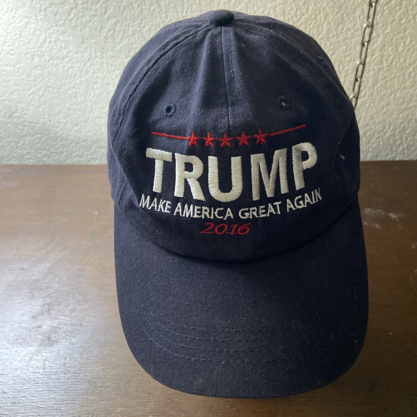 TRUMP HAT BLUE MAKE AMERICA GREAT AGAIN MAGA PRES 2016 REPUBLICAN GOP