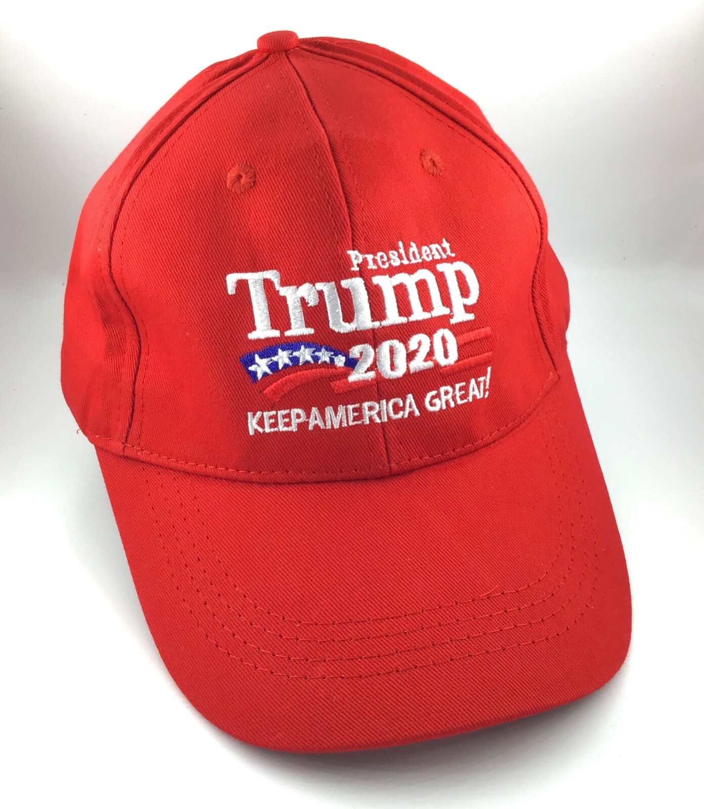 President Trump Red Adjustable Campaign Hat Cap Slogan Keep America Great 2020