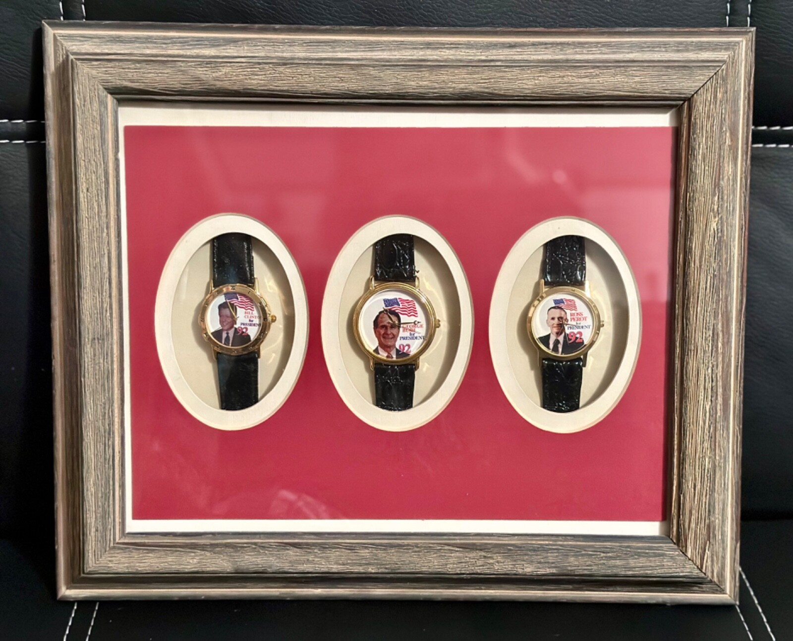 vintage collectibles 1992 Election watches, Bill Clinton, George Bush, RossPerot