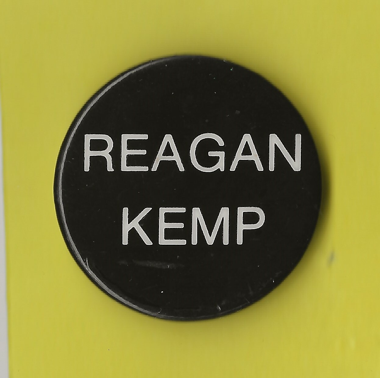 1980 Ronald Reagan & Jack Kemp 1-1/2″/ RNC Ticket Hopeful Campaign Button(Pin09)