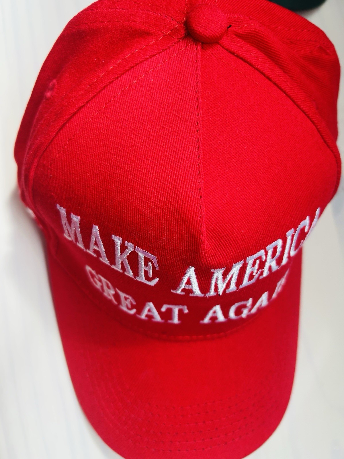 10pc MAGA Cap 45-47th President Donald Trump Make America Great Hat EMB Red-cott