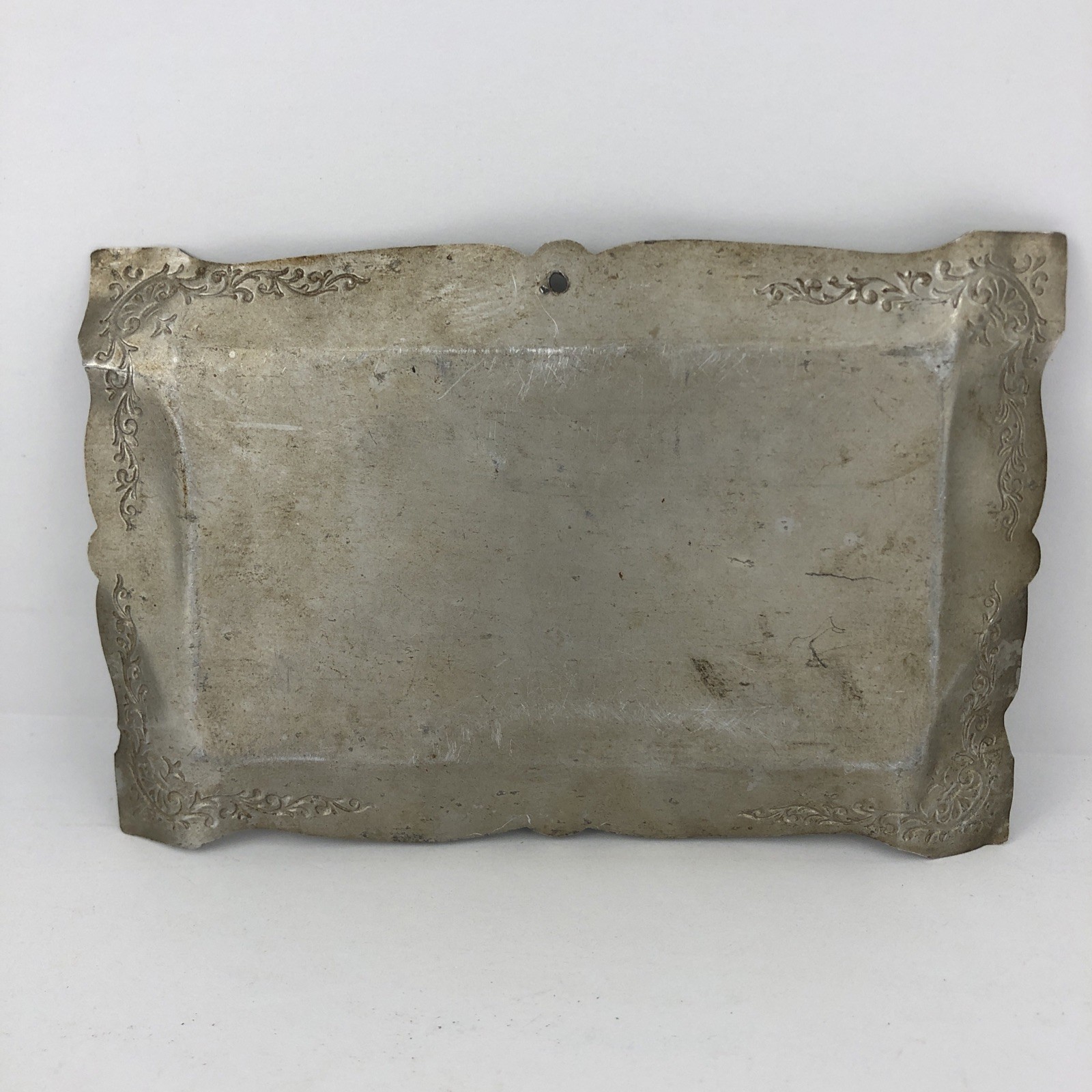 Antique 1904 Theodore Roosevelt & Fairbanks Campaign Aluminum Tip Tray RARE