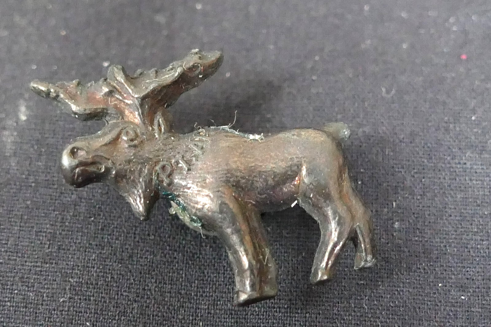 Rare 1912 Teddy Theodore Roosevelt Bull Moose Campaign Pin Button Stud 1″ Nice