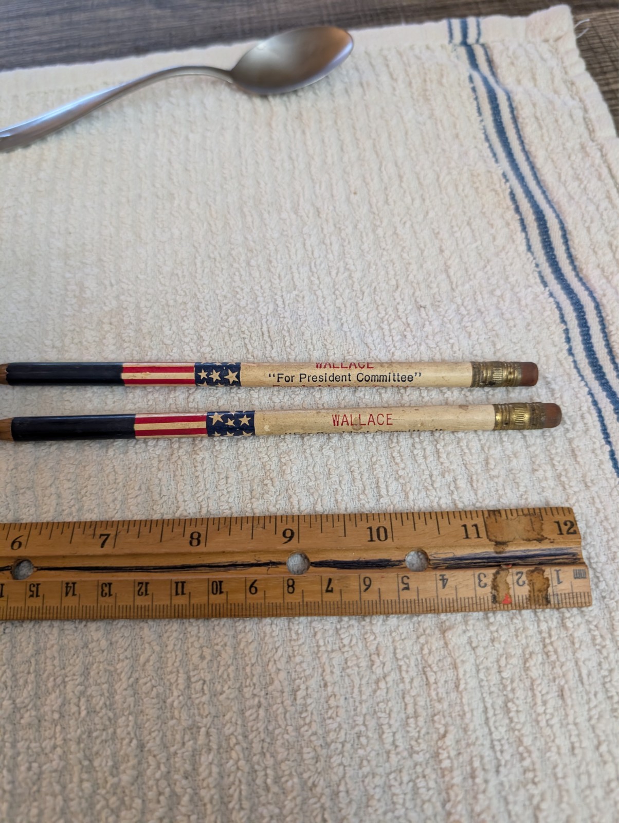 GEORGE WALLACE FOR PRESIDENT committee . everybody’s duty to vote WOOD PENCIL!