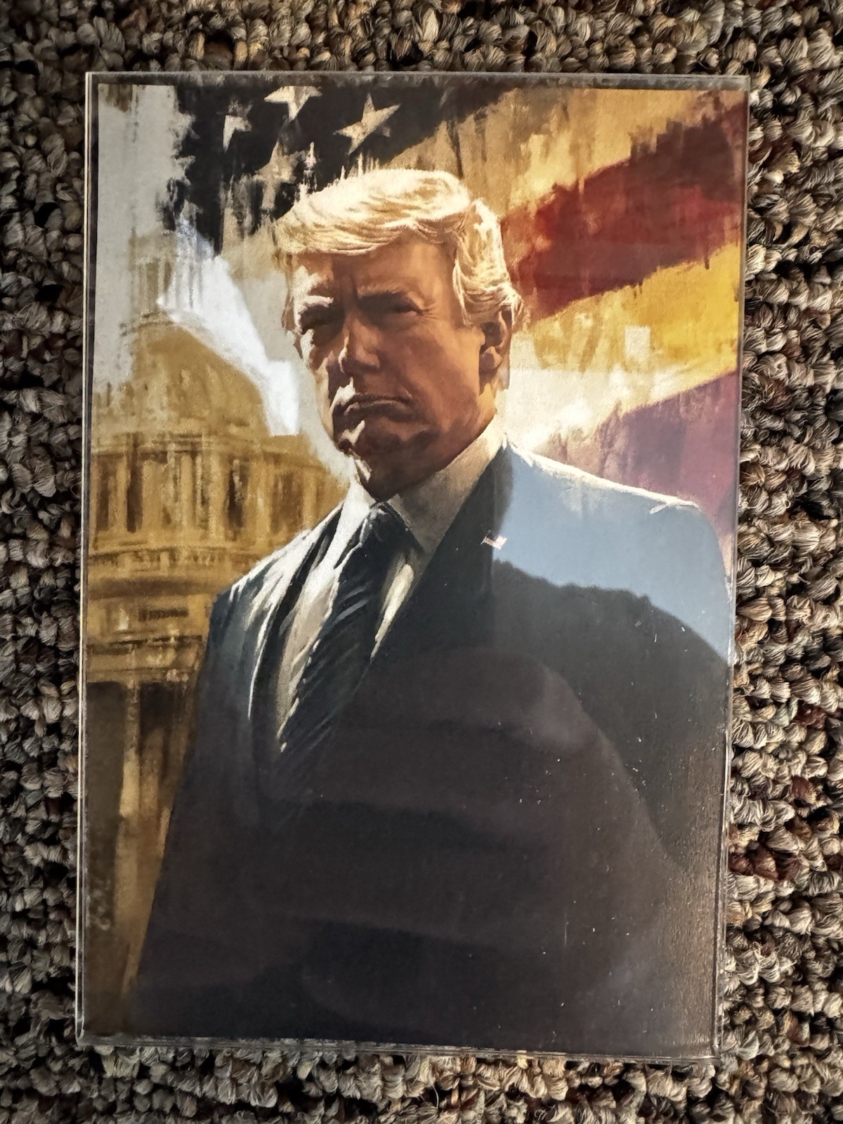 President Trump 4X6 Magnet Frame Trump