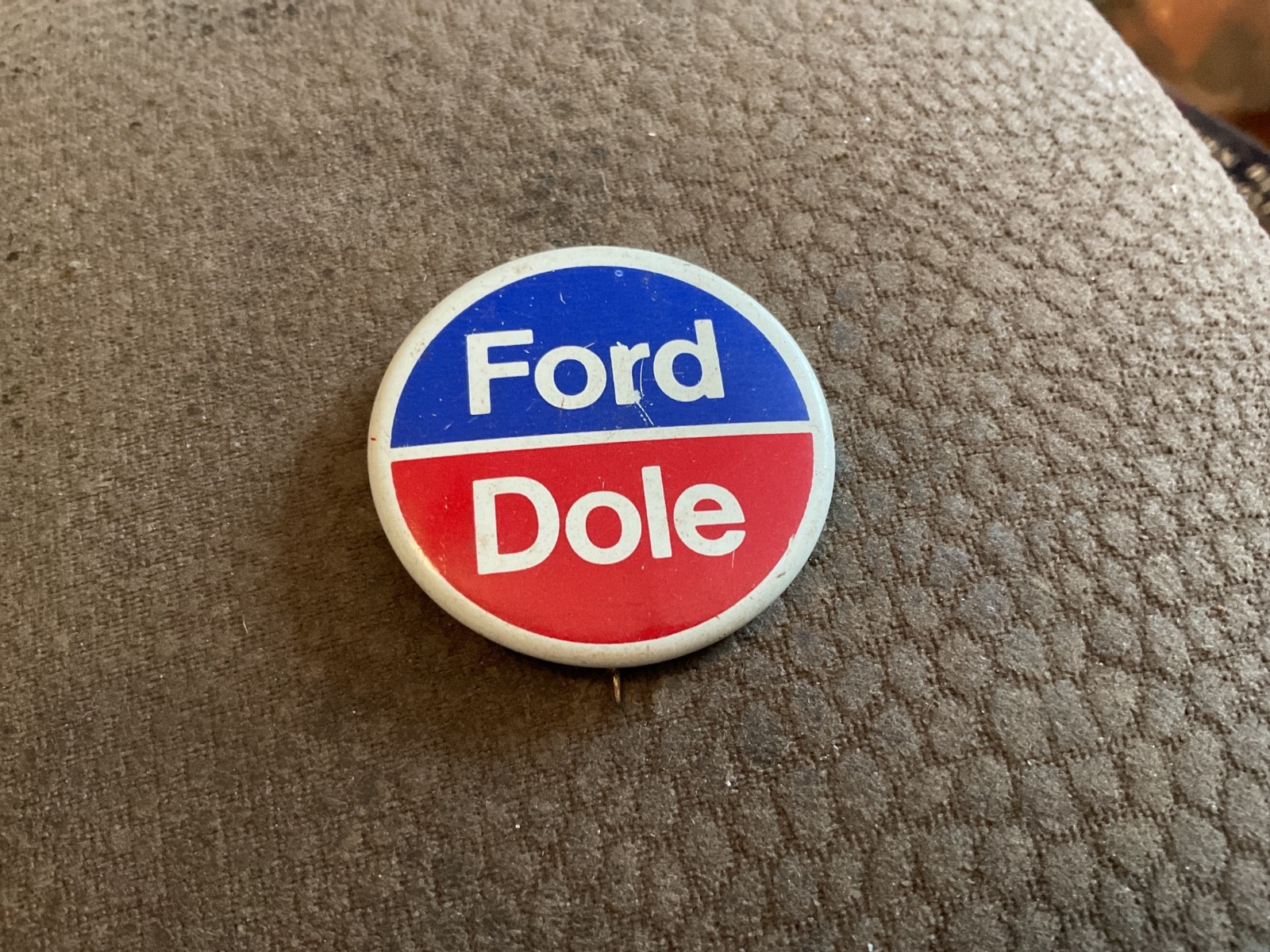 1976 Ford Dole President Campaign Button Political Election – 1 1/2” Round