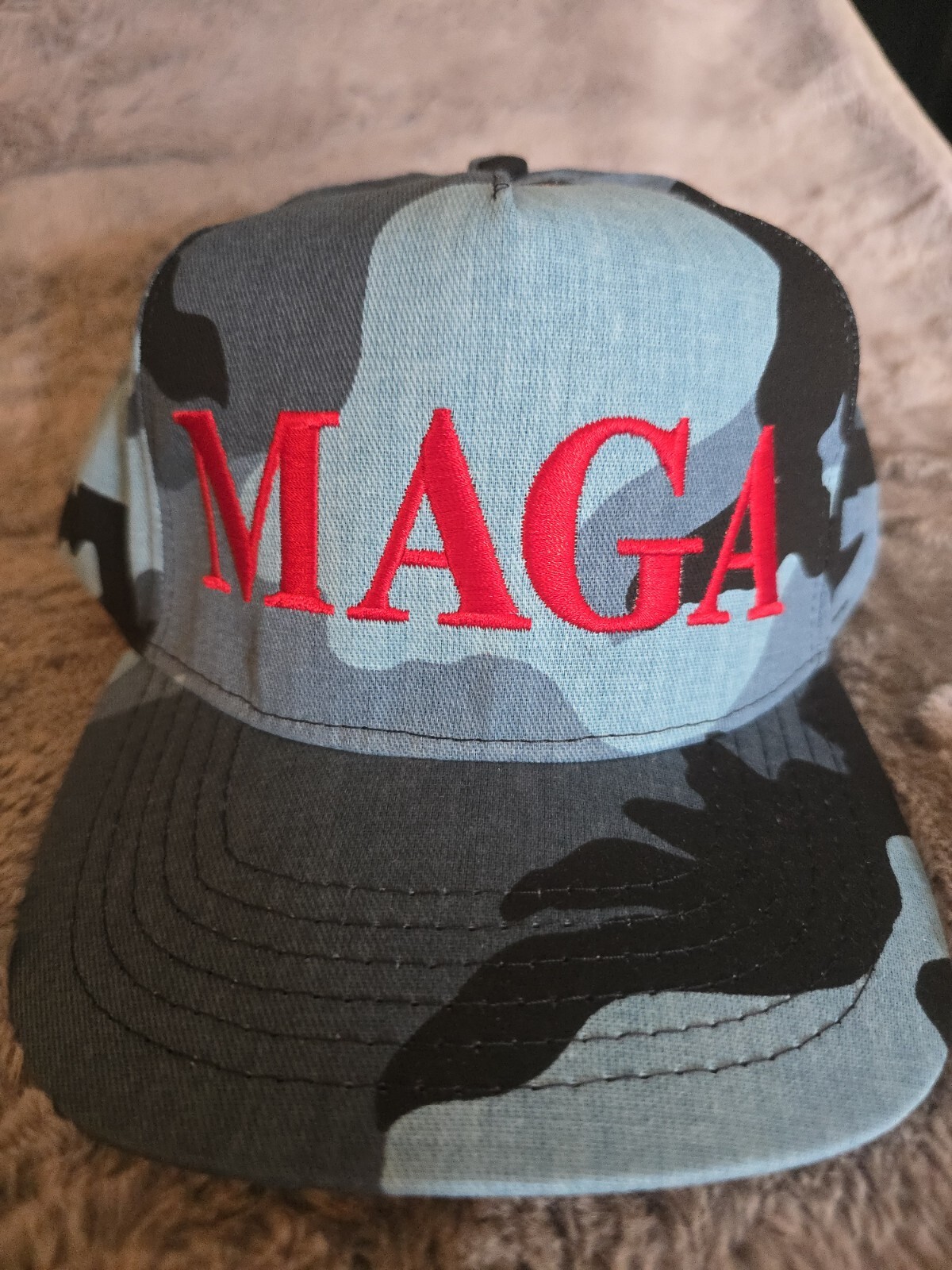 Official “MAGA” Denim Camouflage Cali-fame Trump Campaign Hat 2020
