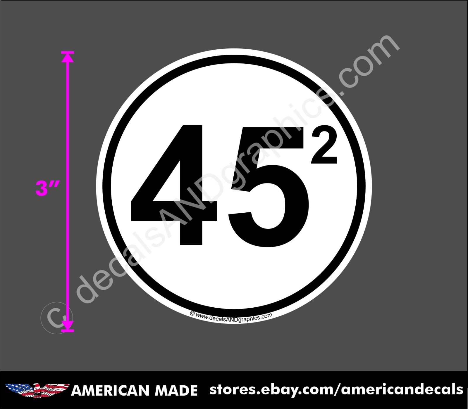 TRUMP 45th PRESIDENT SECOND TERM 2024 DECAL BUMPER STICKER MAGA AMERICA FIRST