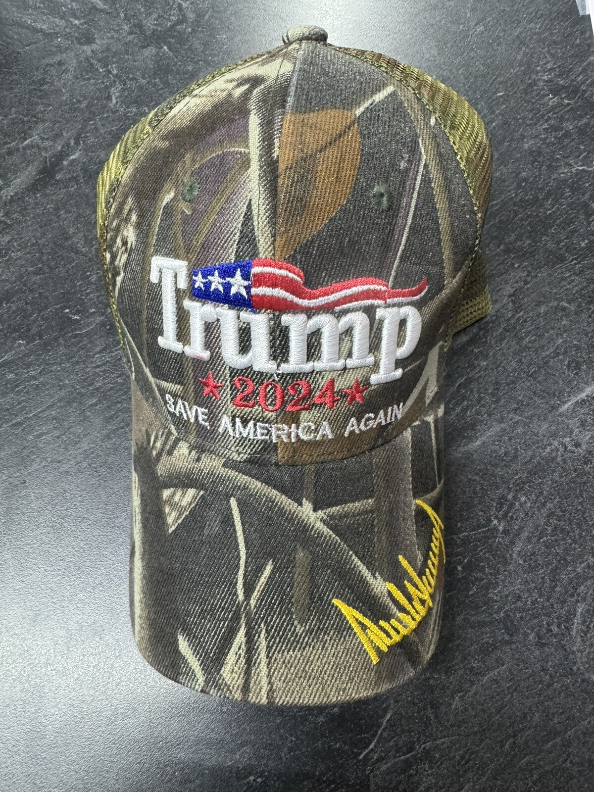 Donald Trump 2024 Hat- Trump Hat- Camouflage-Save America Again – Ball cap