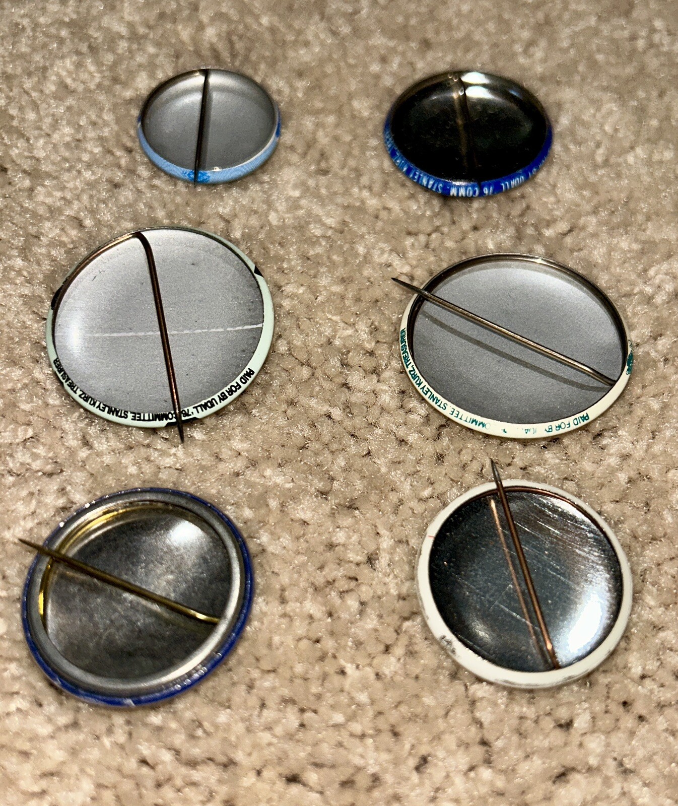 100 – 1976 Vintage MO UDALL For President Campaign Buttons – 6 Varieties