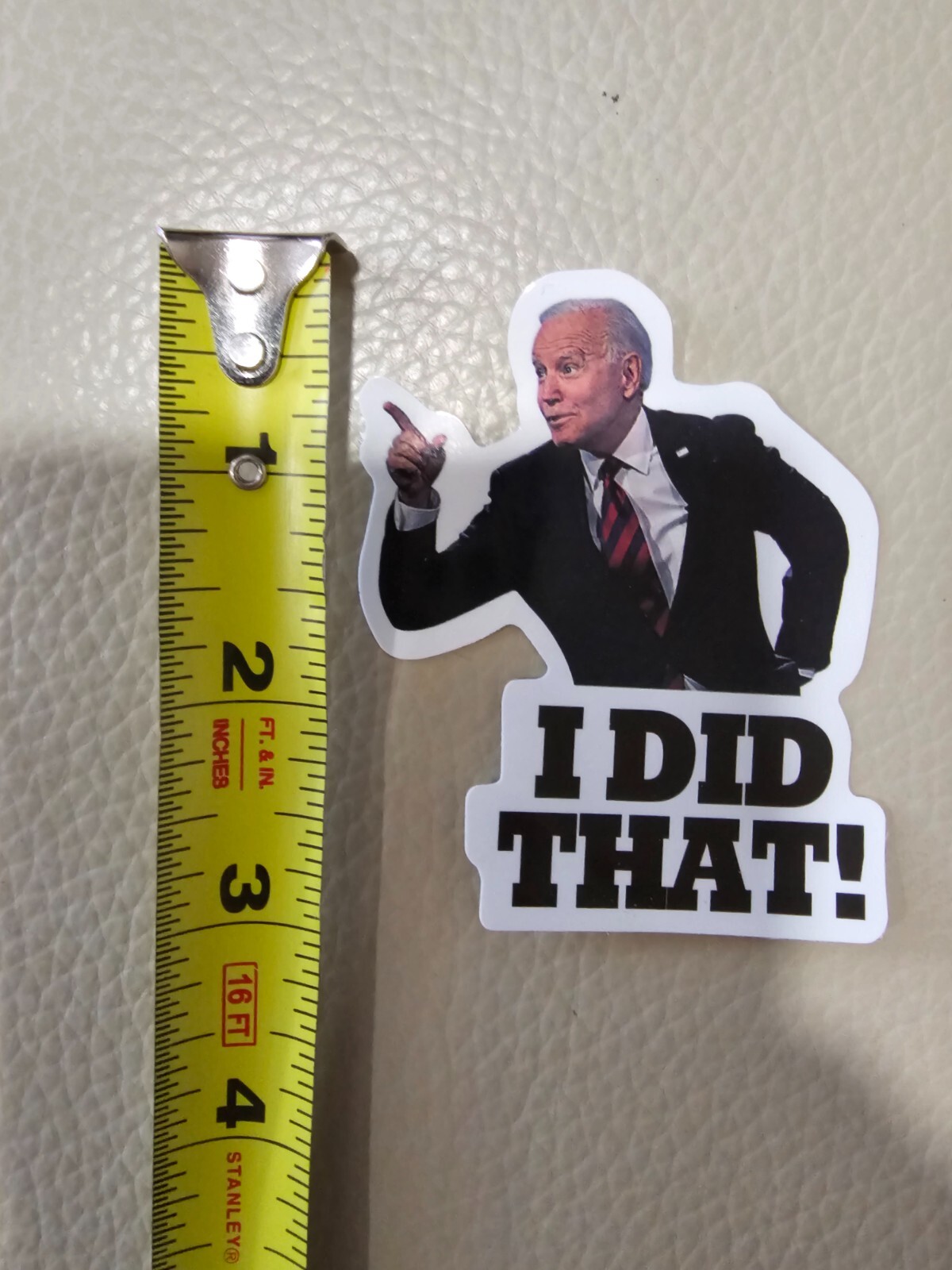 5 PCS Joe Biden “I DID That” Sticker Decal, Joe Biden Funny Sticker US