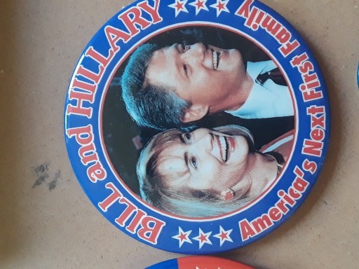 vintage presidential election pins