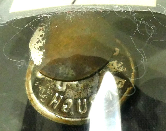 Rare 1896 William Jennings Bryan “Silver Is Good Enough Populist Button Stud 5/8